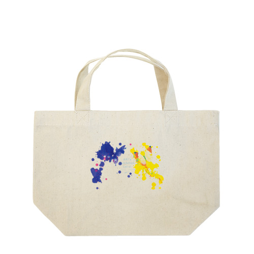 出逢う蝶々 Lunch Tote Bag