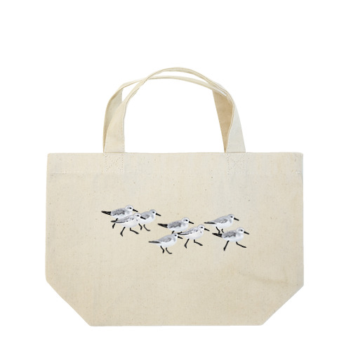 ミユビシギさん Lunch Tote Bag