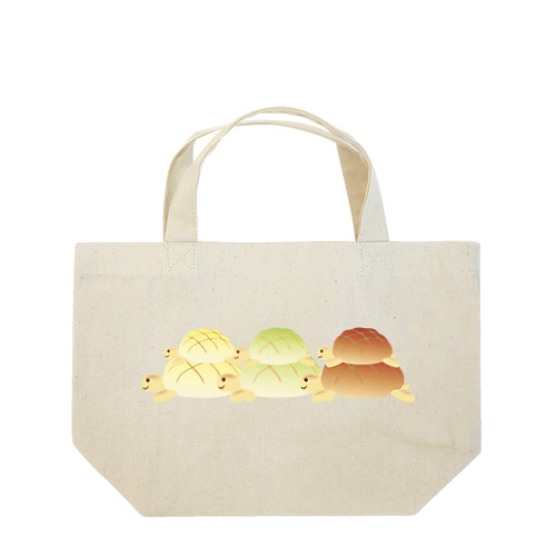 かめのメロンパン親子 Lunch Tote Bag