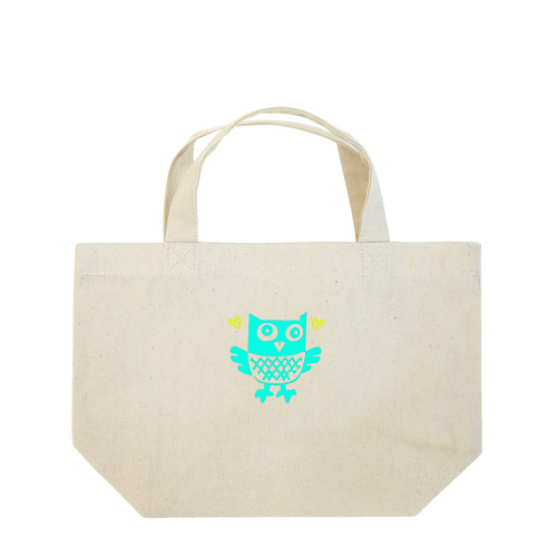 ファンキーアウルｗ３ Lunch Tote Bag