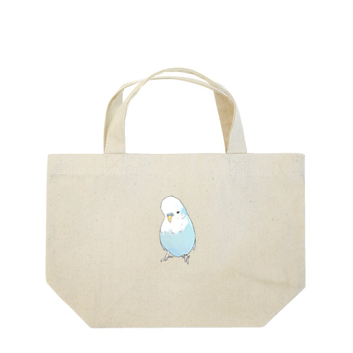 可愛いジャンボセキセイインコ【まめるりはことり】 Lunch Tote Bag