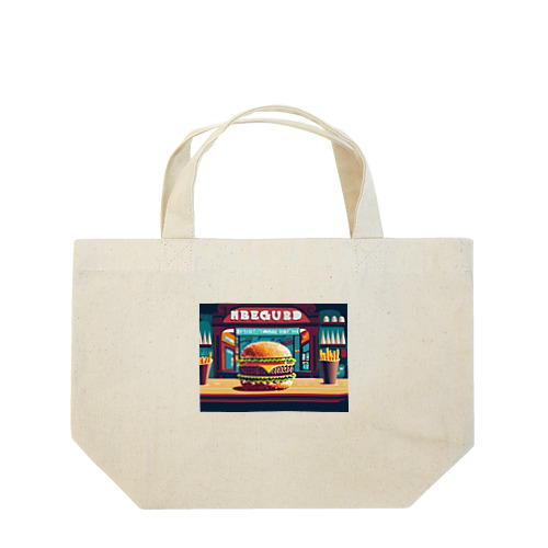 ハンバーガー ① ランチトートバッグ