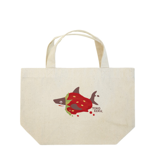 苺ととろけるおサメさん | TOROKERU SHARK Strawberry Lunch Tote Bag