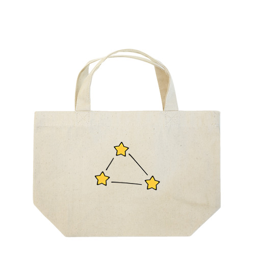 夏の大三角形イラスト Lunch Tote Bag