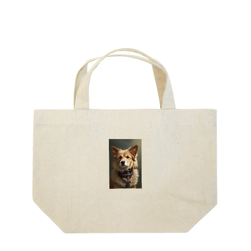 ドット犬 グッズ Lunch Tote Bag