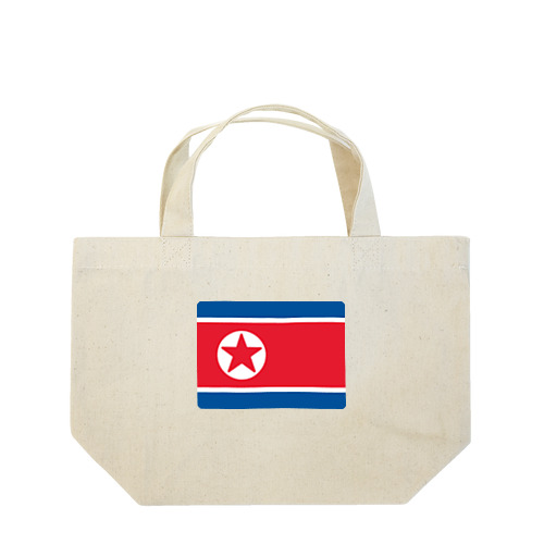 北朝鮮の国旗 ランチトートバッグ