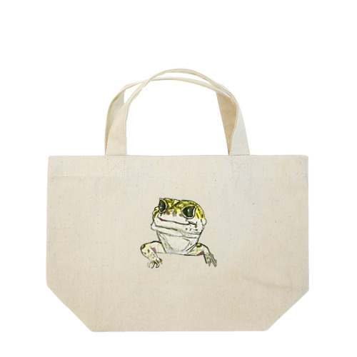 ヒョウモントカゲモドキ（かなへびくん） Lunch Tote Bag