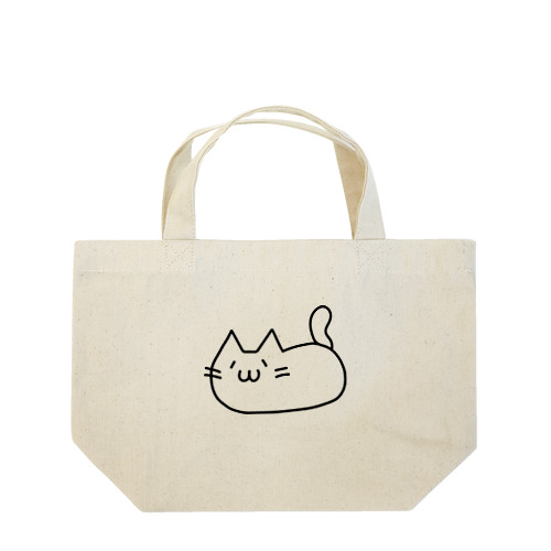 ゆるゆるねこちゃん Lunch Tote Bag