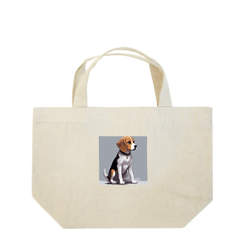 可愛らしいビーグル犬が Lunch Tote Bag