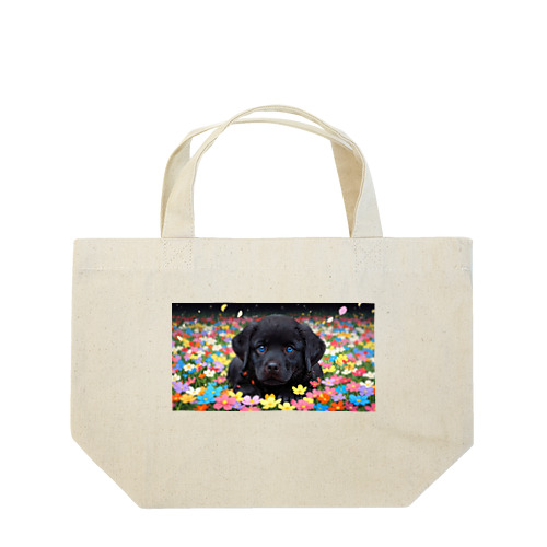ラブラドールの子犬 Lunch Tote Bag