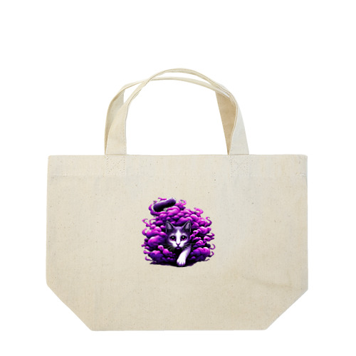 ボワっと猫 Lunch Tote Bag