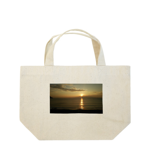 湘南の夕陽 Lunch Tote Bag