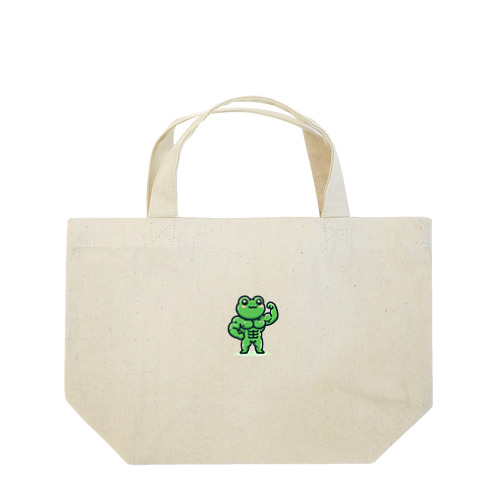 ムキマッチョかえる Lunch Tote Bag
