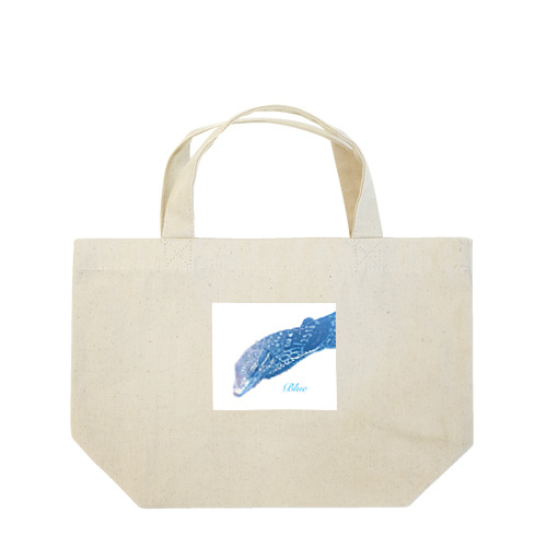 コバルトツリーモニターのブルー Lunch Tote Bag