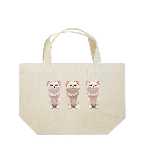 3匹が行く　トートバッグ Lunch Tote Bag