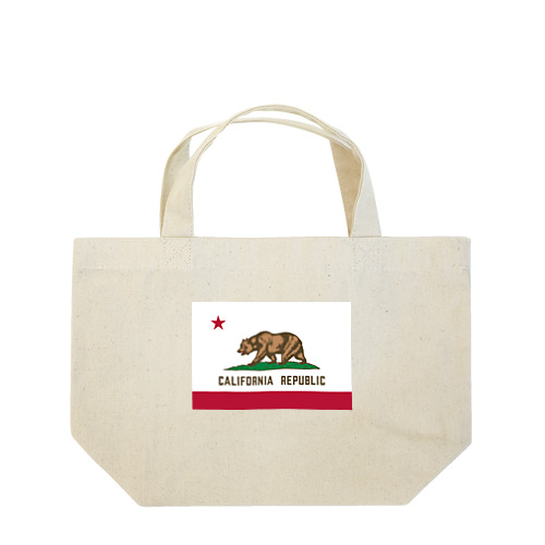 カリフォルニアベアー　州旗 ランチトートバッグ