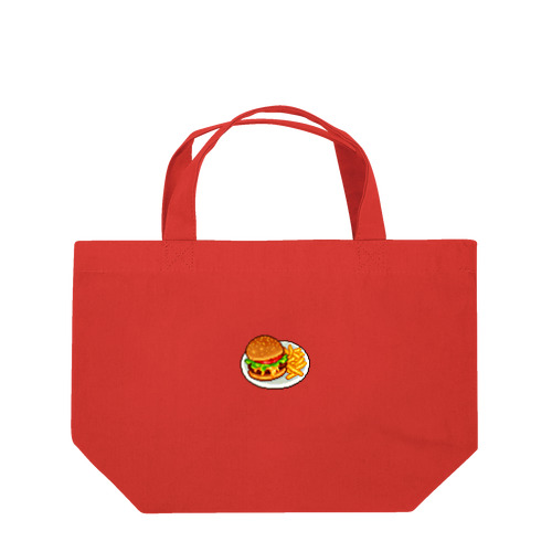 トマトレタスチーズバーガー＆ポテト Lunch Tote Bag