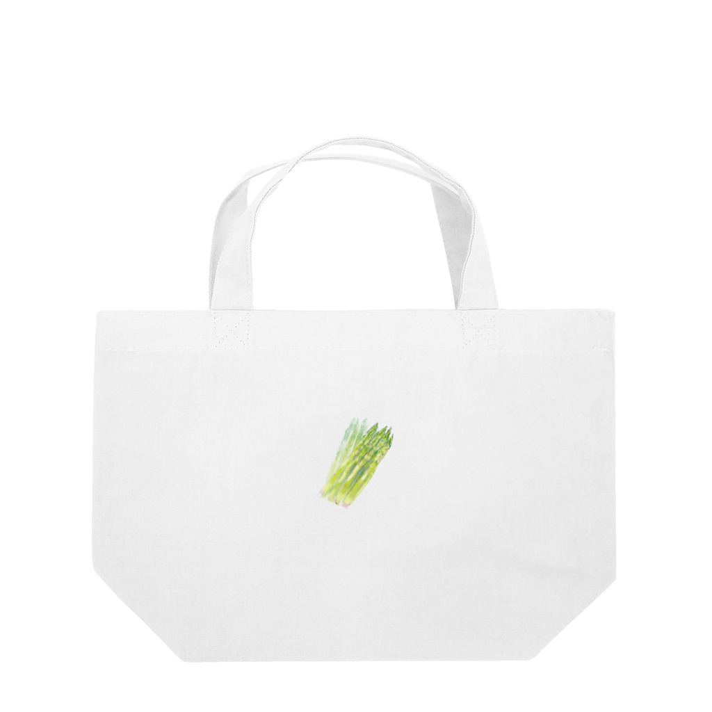 akane_art（茜音工房）のベジタブルバッグ（アスパラガス） Lunch Tote Bag