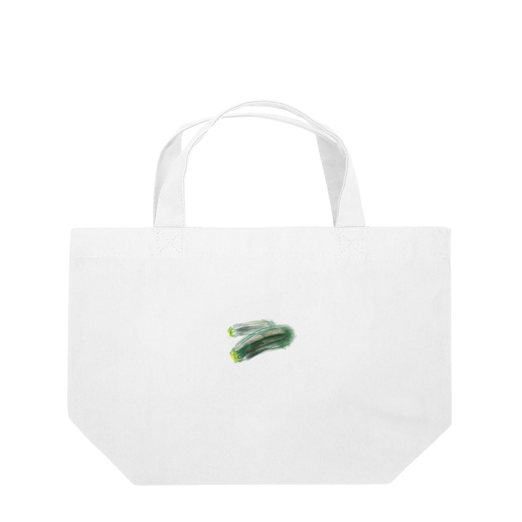 akane_art（茜音工房）のベジタブルバッグ（ズッキーニ） Lunch Tote Bag