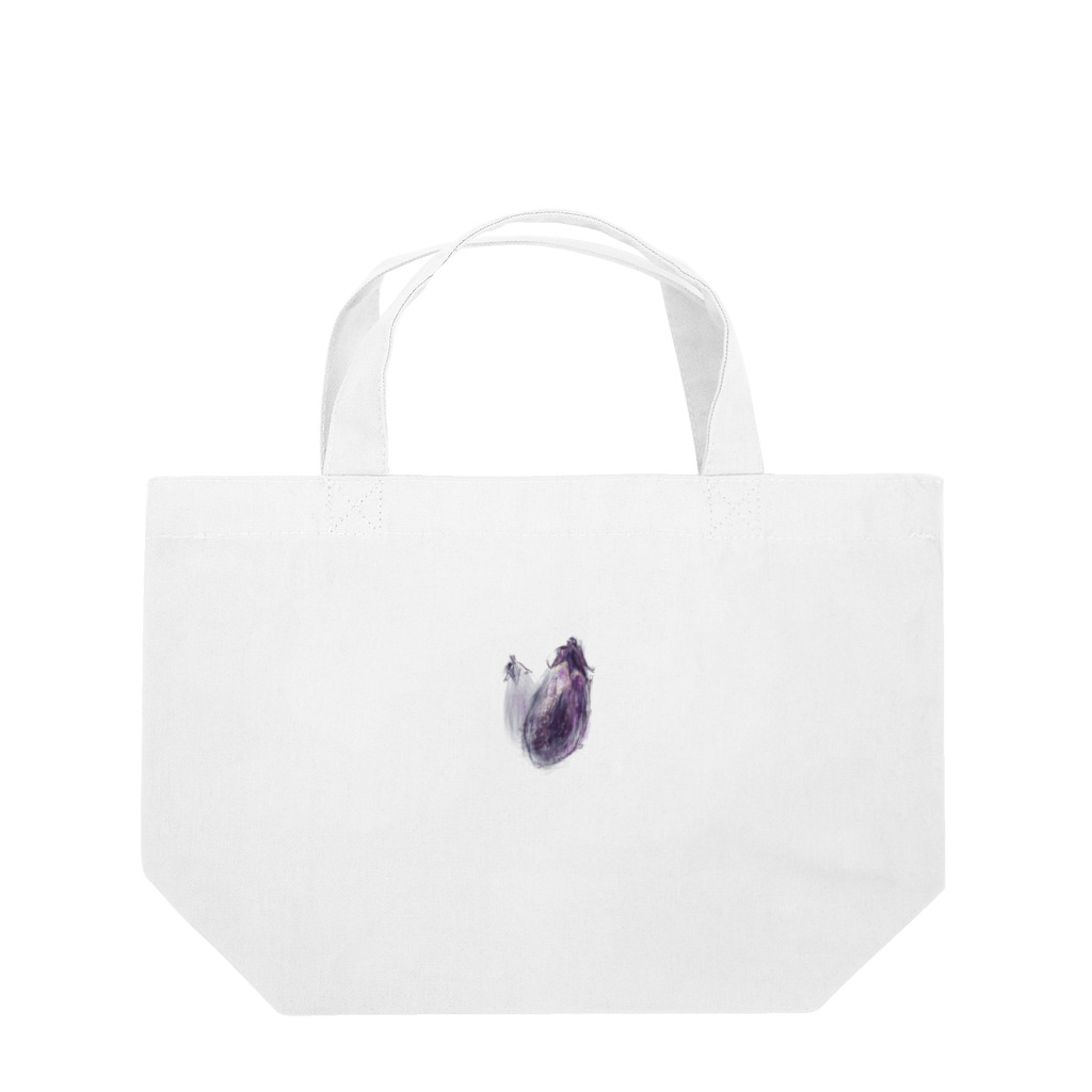 akane_art（茜音工房）のベジタブルバッグ（ナス） Lunch Tote Bag
