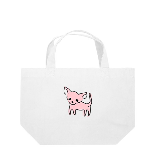ゆるチワワ（ピンク） Lunch Tote Bag