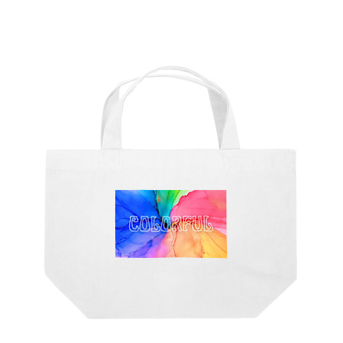 colorful INC Lunch Tote Bag