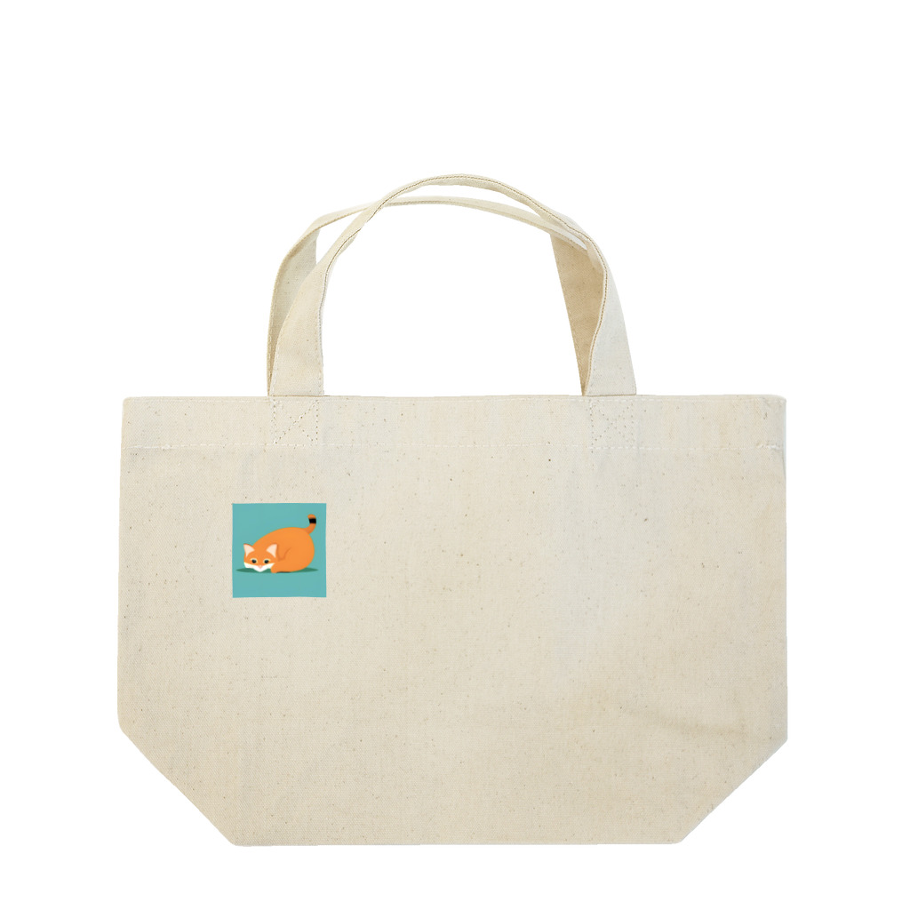 やまめさんのかわにゃん Lunch Tote Bag