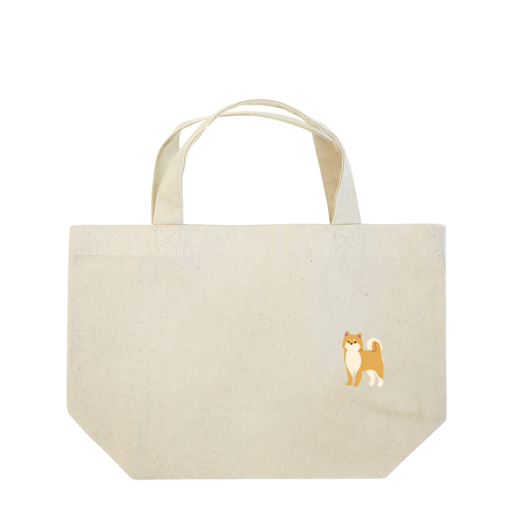 Kotetsu diary(SUZURI店)のゆるゆる柴犬 Lunch Tote Bag