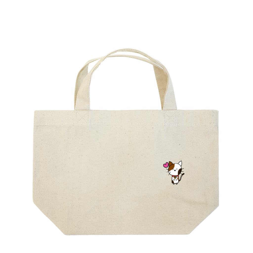 ねこ日和のねこ日和（ぶち猫） Lunch Tote Bag