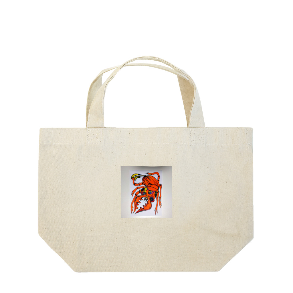 kero-spider　の夏の虫ガダガダ君 Lunch Tote Bag