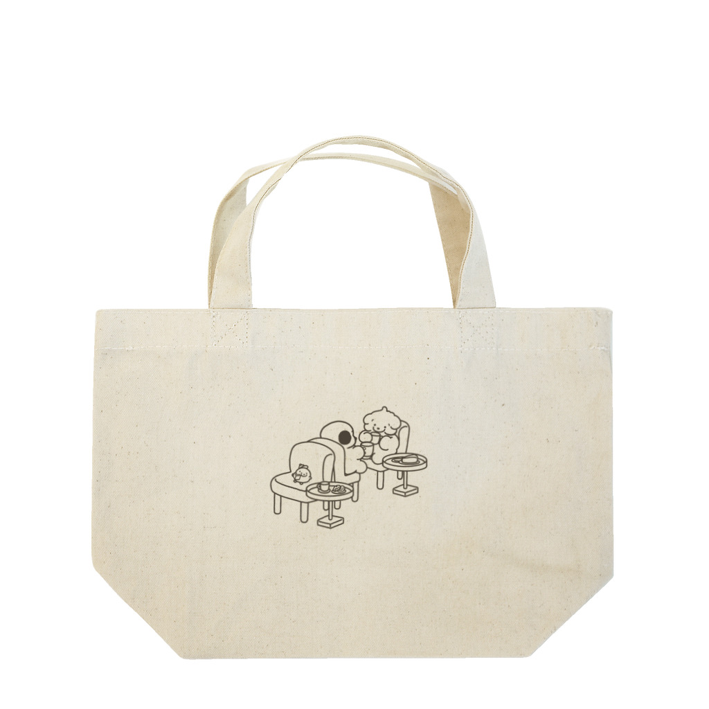 穂の湯のティータイム Lunch Tote Bag