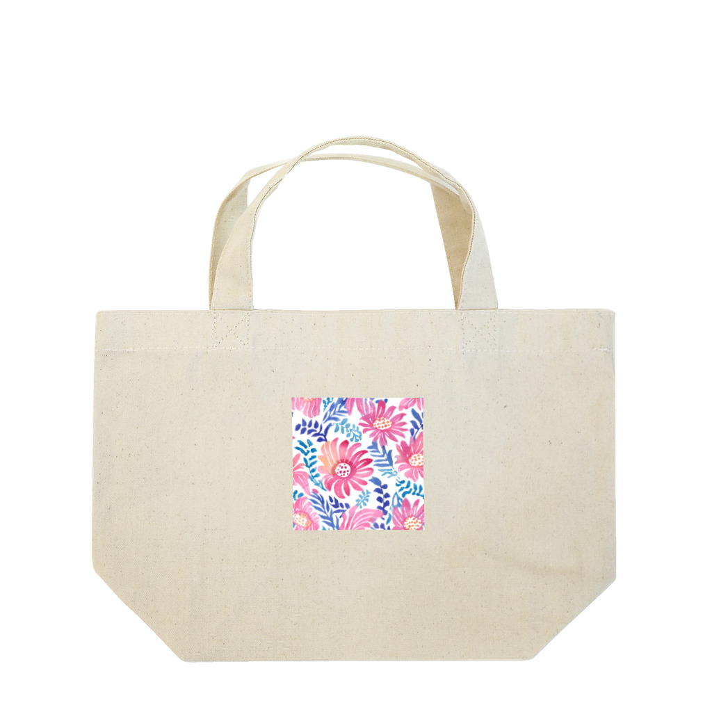 OkometoOmochiの花柄.b Lunch Tote Bag