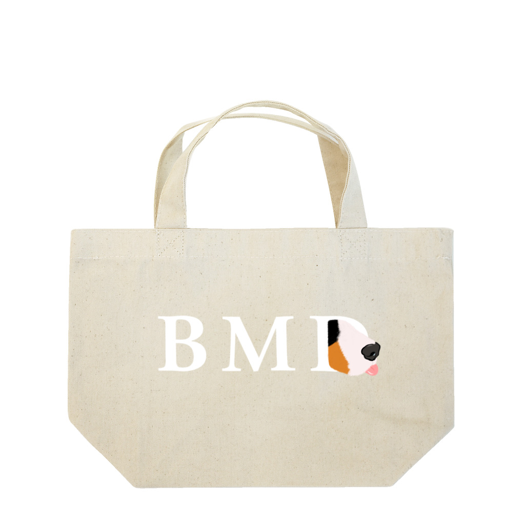 Crabbutter(かにみそ)※2号店のバーニーズマウンテンドッグ(BMD)イニシャル Lunch Tote Bag