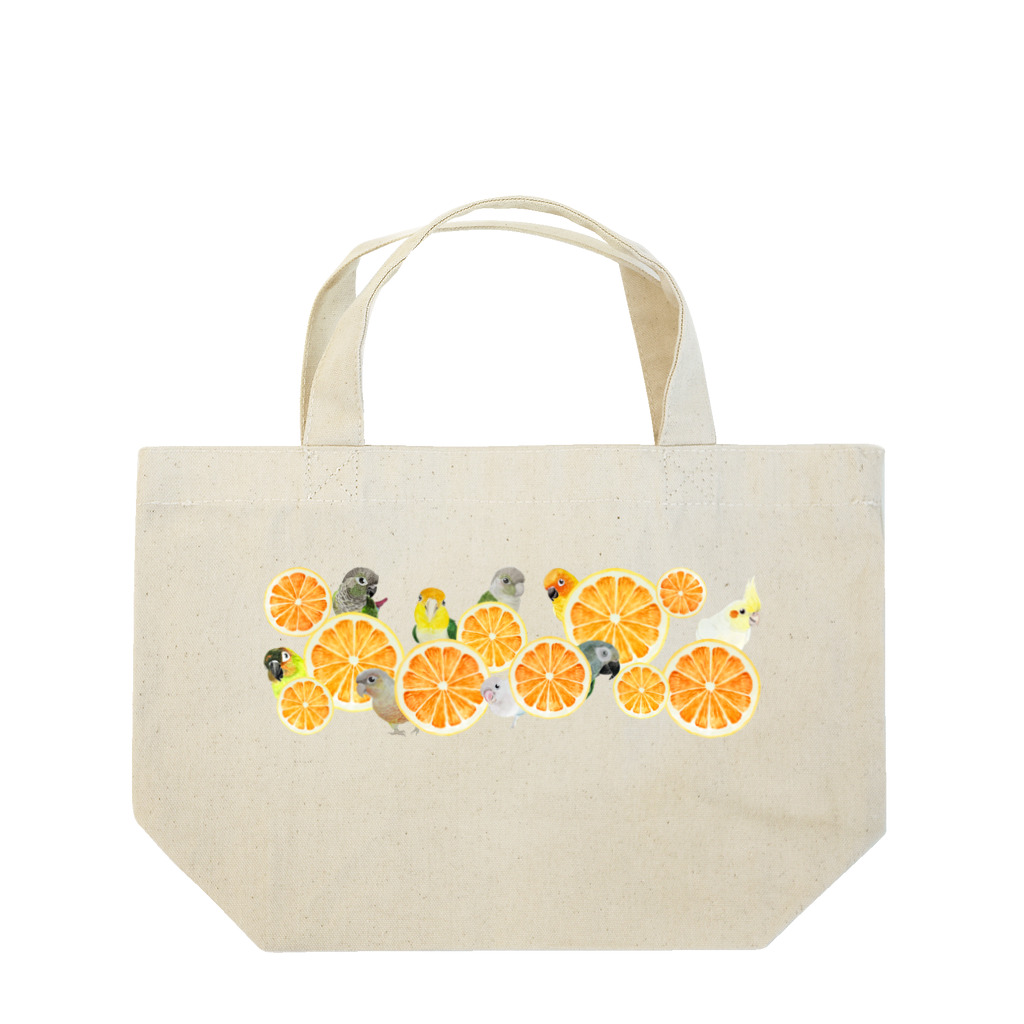 mariechan_koboの060 Citrus Hide and Seek Lunch Tote Bag