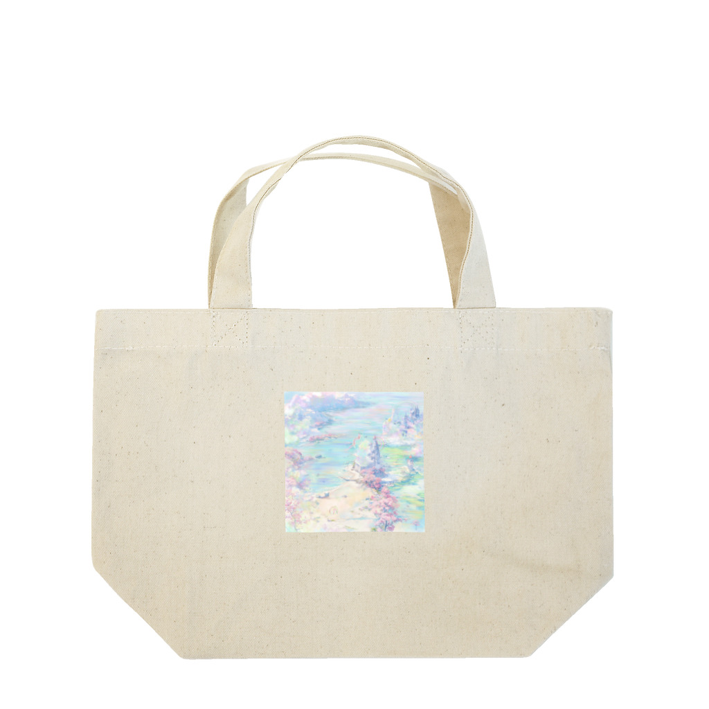 幻想世界のイーハトーブの幻風景 Lunch Tote Bag