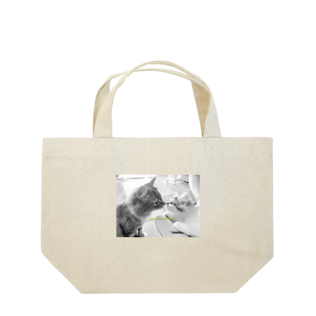 妖怪 水姫城-Yokai.Mizukijyo-ฅ^ơωơ^ฅ♡の#ネコヒメペット 78ฅ^ơωơ^ฅ♡ Lunch Tote Bag