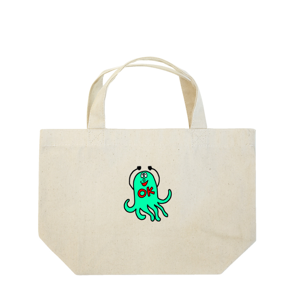 M塚WorldのOKくん。 Lunch Tote Bag