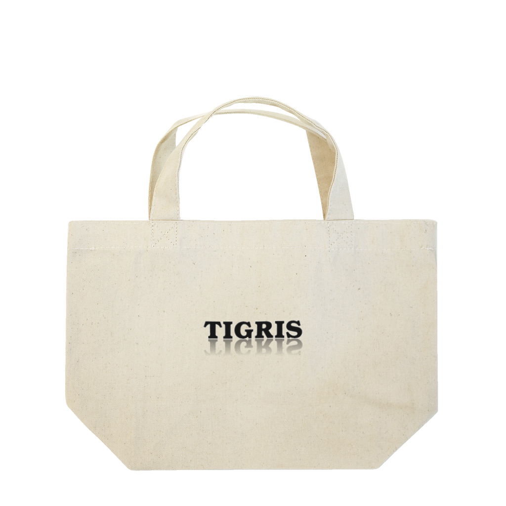 TIGRIS(ティグリス)のシンプル反射ロゴ　 ランチトートバッグ