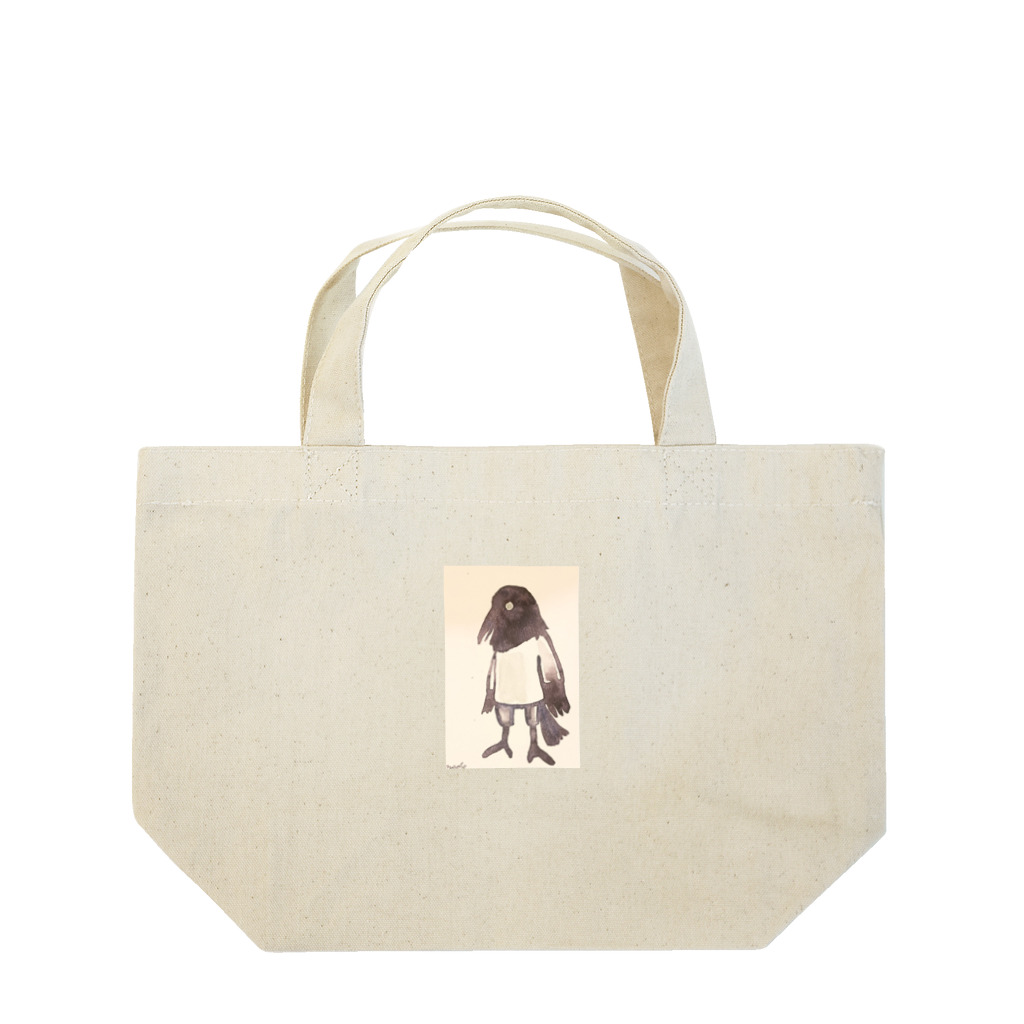 ナヲコラヴズショップのカラスのボクはボク4 Lunch Tote Bag