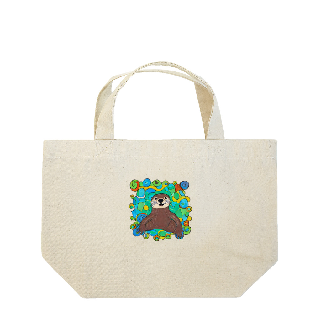 夢幻カワウソくんのお店の夢幻カワウソくん Lunch Tote Bag