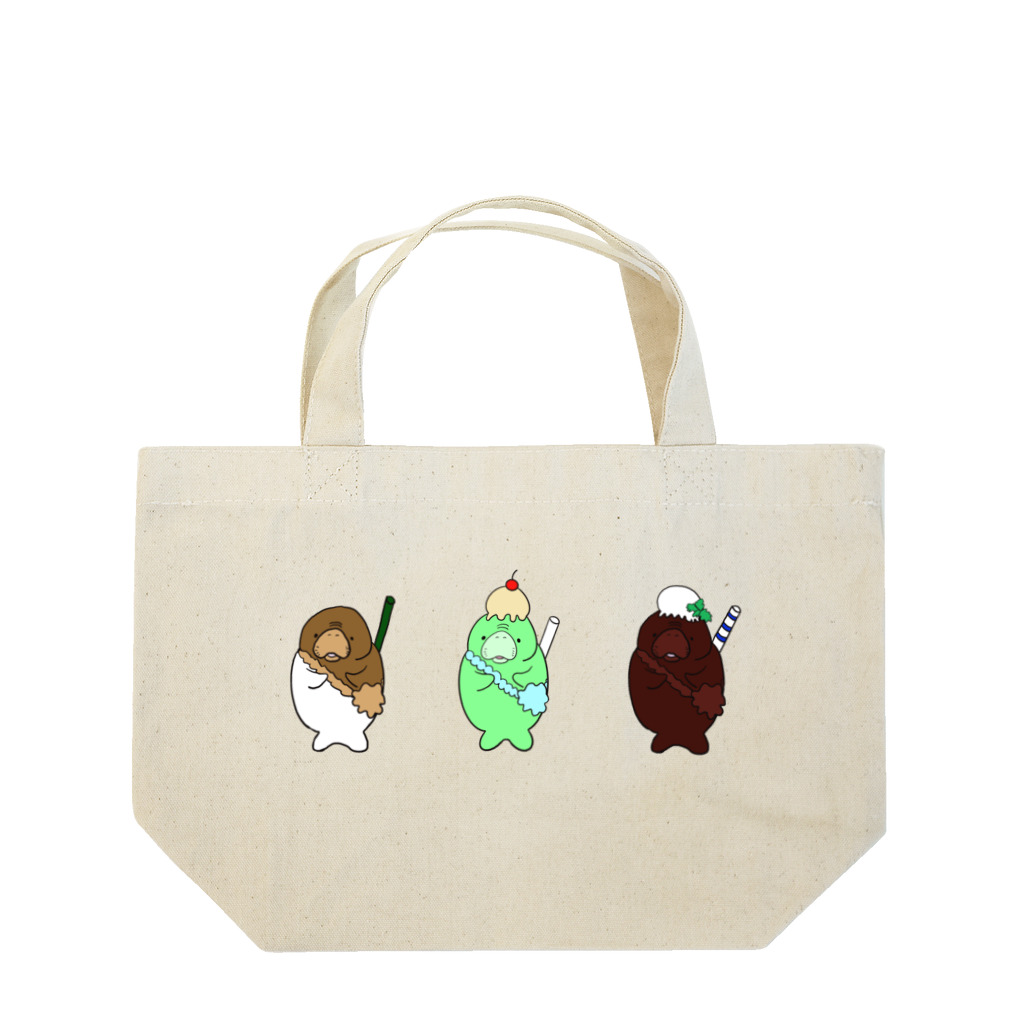 のーんびりり24のステラーカイギュウカフェ Lunch Tote Bag