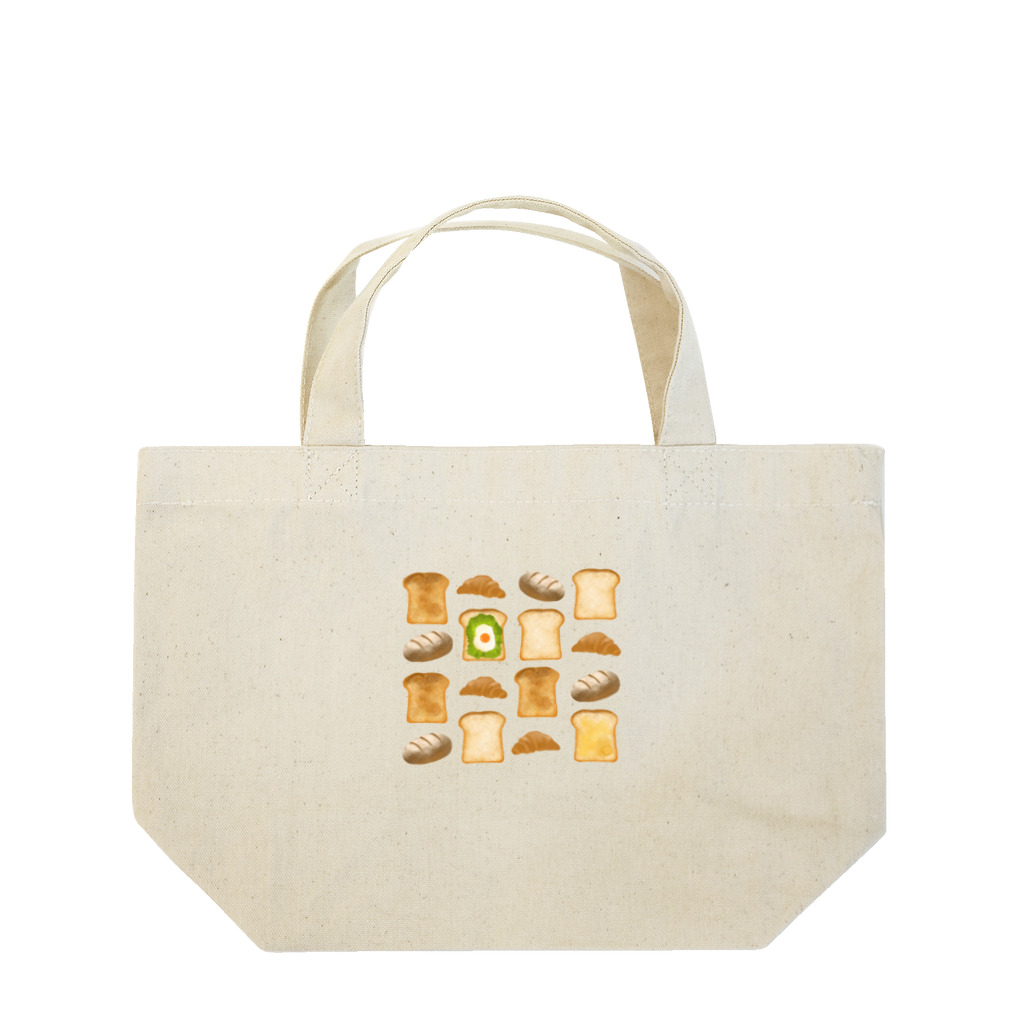 nao_pan_coffeeのいっぱいのパン Lunch Tote Bag