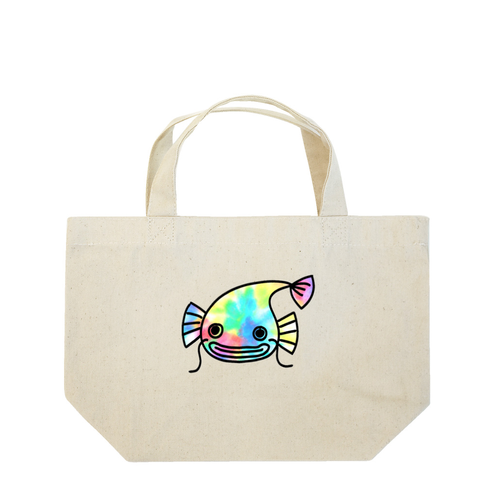 Tetsutaro Andoのサイケデリックナマズくん Lunch Tote Bag