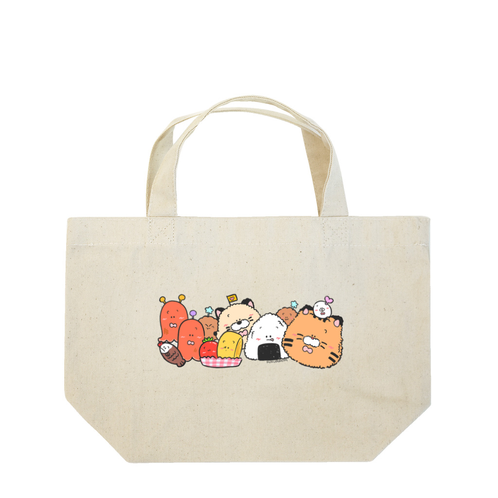 ふくぽぽやのお弁当♪ Lunch Tote Bag