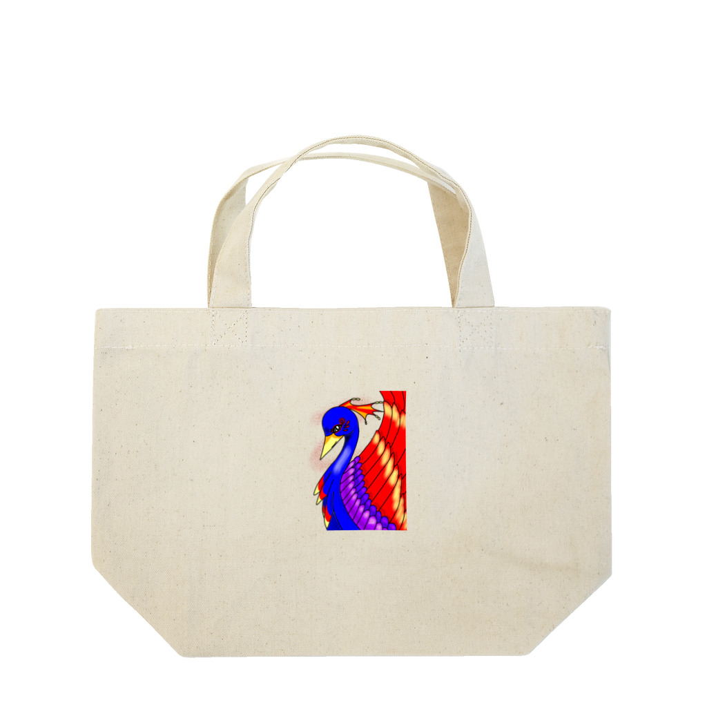greetenの不死鳥アート  幻想世界 Lunch Tote Bag