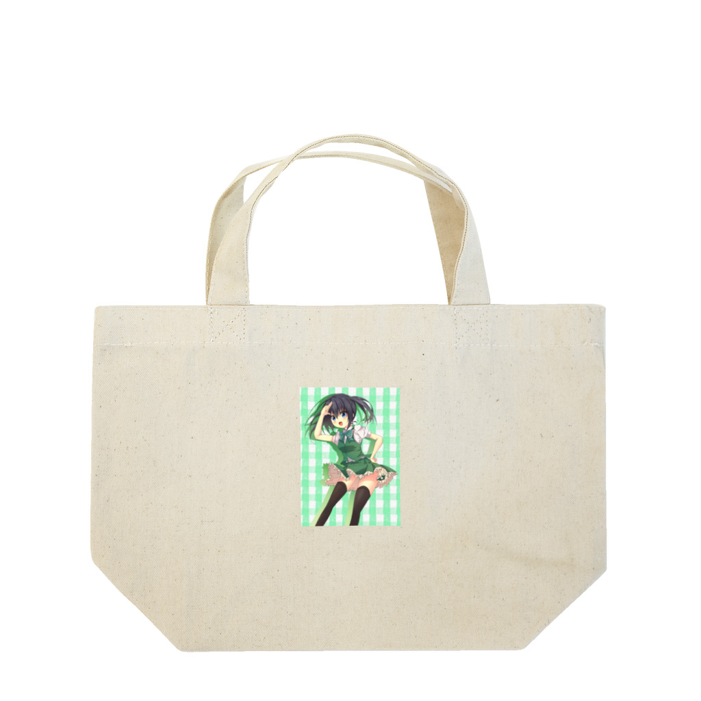 のだまクリエイターズらぼの緑ちゃん Lunch Tote Bag