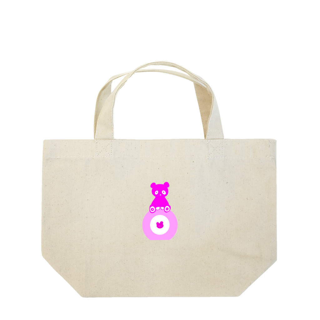 妖怪 水姫城-Yokai.Mizukijyo-ฅ^ơωơ^ฅ♡のヒメノ熊猫ฅ^ơωơ^ฅ♡ Lunch Tote Bag