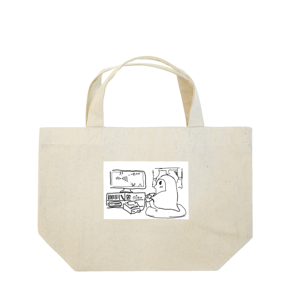 yisのペンギンの休日 Lunch Tote Bag
