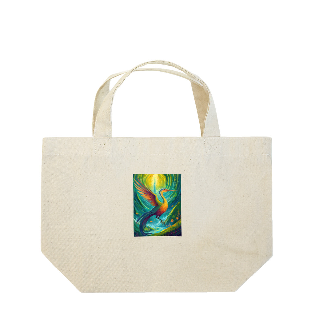 フリーダムの異世界のトリ Lunch Tote Bag