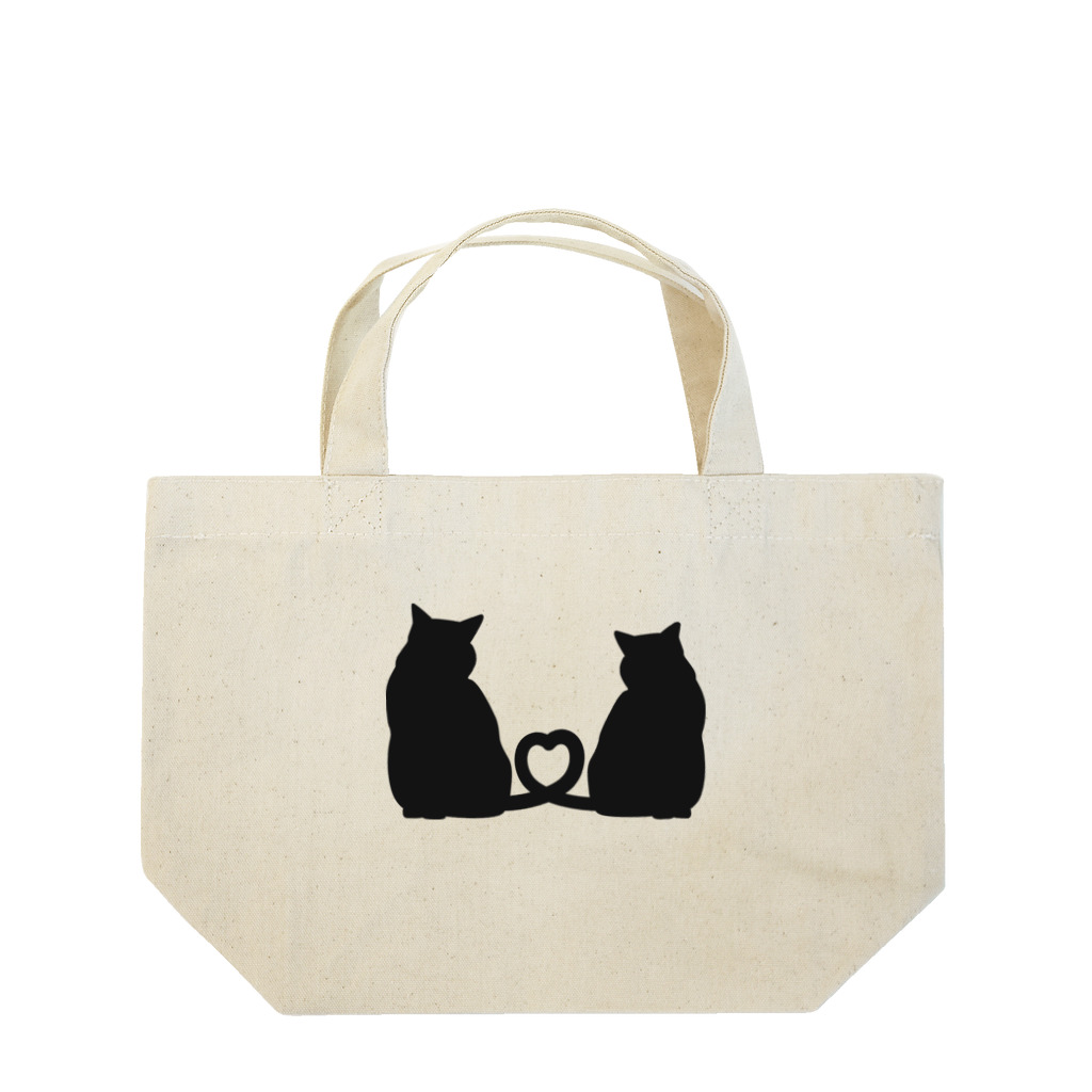 Drecome_Designの恋猫 Lunch Tote Bag